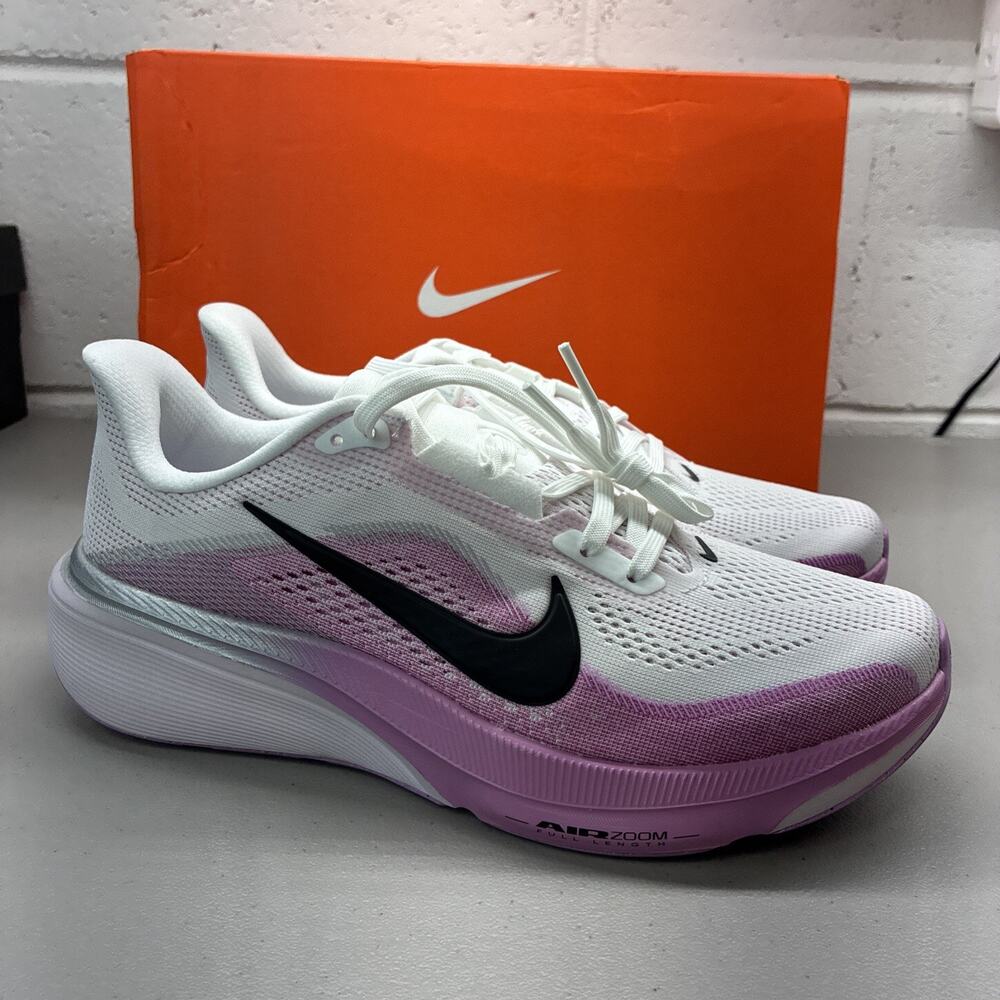 Nike Air Zoom Pegasus 42 Women’s Size 9 White/Pink/Black IB1881-103 New With Box